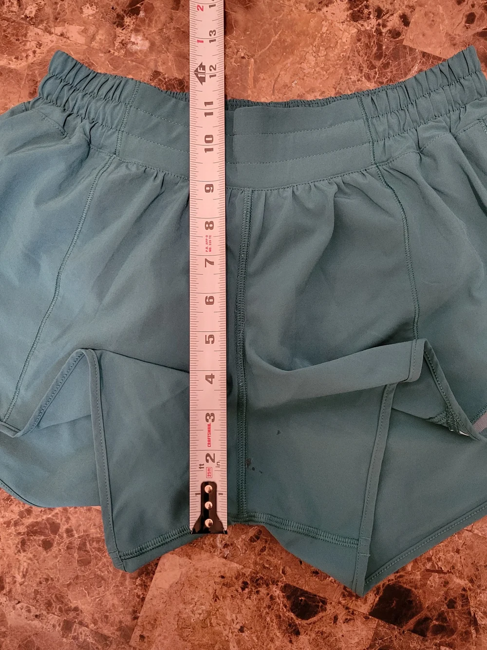 lululemon athletica Hotty Hot Teal Women's Running Shorts